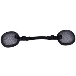 Malha de aço tático protetor de ouvido earmuff militar caça airsoft equipamentos proteção para ouvido capa paintball acessórios - Image 5