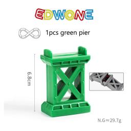 Trilho de trem de madeira acessórios ferroviários forma múltipla crossroads bifurcado pista expansão apto para marca trilhos de madeira brinquedos - Image 5