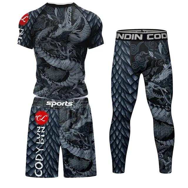 Roupas de Compressão para Boxe e MMA: Jerseys, Shorts, Camisetas e Ternos para Homens e Mulheres