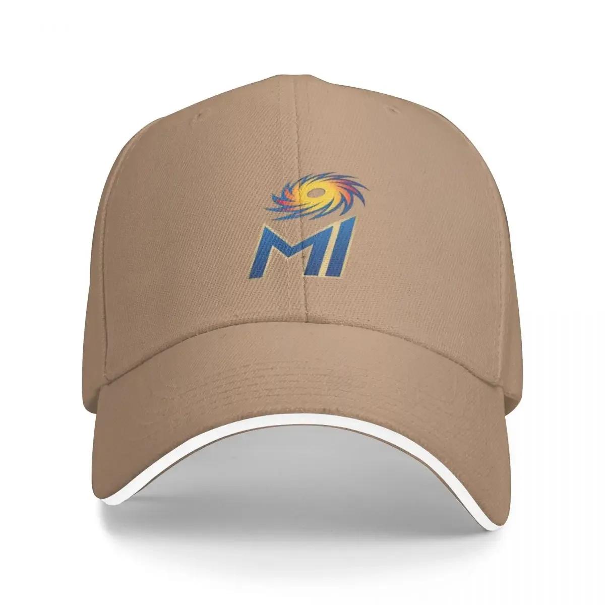 Grilo Mumbai Indiano Logo Boné de beisebol, Trucker Hard Hat, Rave Man Chapéu das mulheres, Chapéu de Natal - Image 1