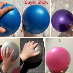 Novo 25cm bola de yoga exercício ginástica fitness pilates bola equilíbrio exercício ginásio fitness yoga núcleo bola treinamento interno yoga bola - Image 6