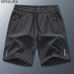 Calções de natação para homens, calções de praia, fatos de banho masculinos, esportes de corrida, shorts de surf, plus size, 5XL, 6XL, 7XL, 8XL - Image 4