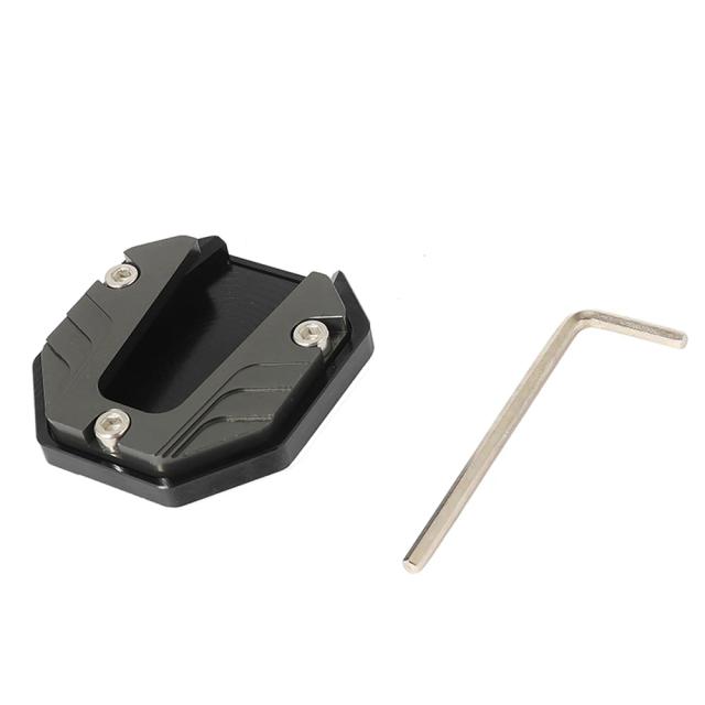 Extensor Universal para Apoio Lateral com Base Ampliada e Antiderrapante para Scooter, Motocicleta e Bicicleta