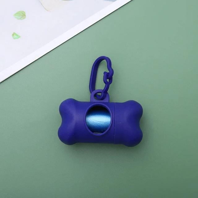 Dispensador de Saco de Lixo para Cães com Porta-Rolo para Resíduos