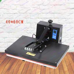 Impressora De Placa Plana De Transferência De Calor Para T-Shirt, Máquina Da Imprensa Do Calor, Sublimação De Alta Pressão, 40x60cm, 220V, 110V - Image 6