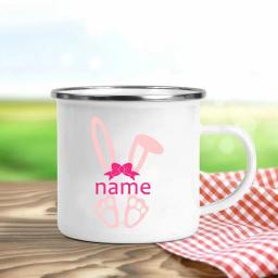 Canecas personalizadas com nome personalizado, café, chá, bebidas, sobremesa, café da manhã, copos de leite, alça, copos, presentes de Páscoa, presentes criativos - Image 4