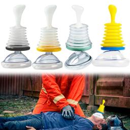 Máscara de Respiração Artificial, Treinador de Asfixia, Cardiopulmonar, Kit de Ressuscitação, Asfixia, Segurança Doméstica, Kit de Primeiros Socorros, 1 Conjunto - Image 1