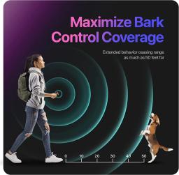 Ultrasonic Dog Training Device, Pet Dog Repeller, recarregável, Anti Bark, dissuasor dispositivo com lanterna LED, Lançamento de 2023 - Image 6