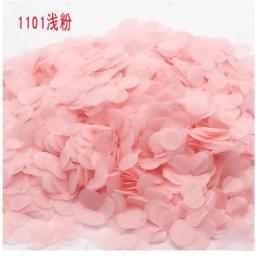 Redonda Confetti Tissue Paper, biodegradável, adequado para o casamento e festa de aniversário Decoração, Balão Jogando Suprimentos, Mix Color, 1cm, 1000pcs por saco - Image 5