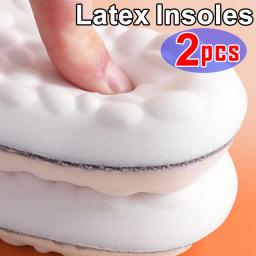 Palmilhas de látex esportivas para homens e mulheres, macias, alta elasticidade, almofada de tênis, desodorante, suporte do arco ortopédico, almofada de inserção - Image 1