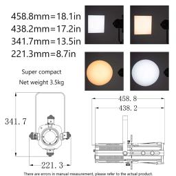 Holofote de perfil led 100w, zoom dmx ajustável, projetor de corte gráfico para museu, estúdio de vídeo, galeria de arte, show de teatro, palco - Image 2