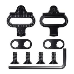 Chuteiras para sapatos de bicicleta de montanha, para shimano sh51 spd mtb, multi-liberação, pedal spd, conjunto de clipes, acessórios de bicicleta - Image 1