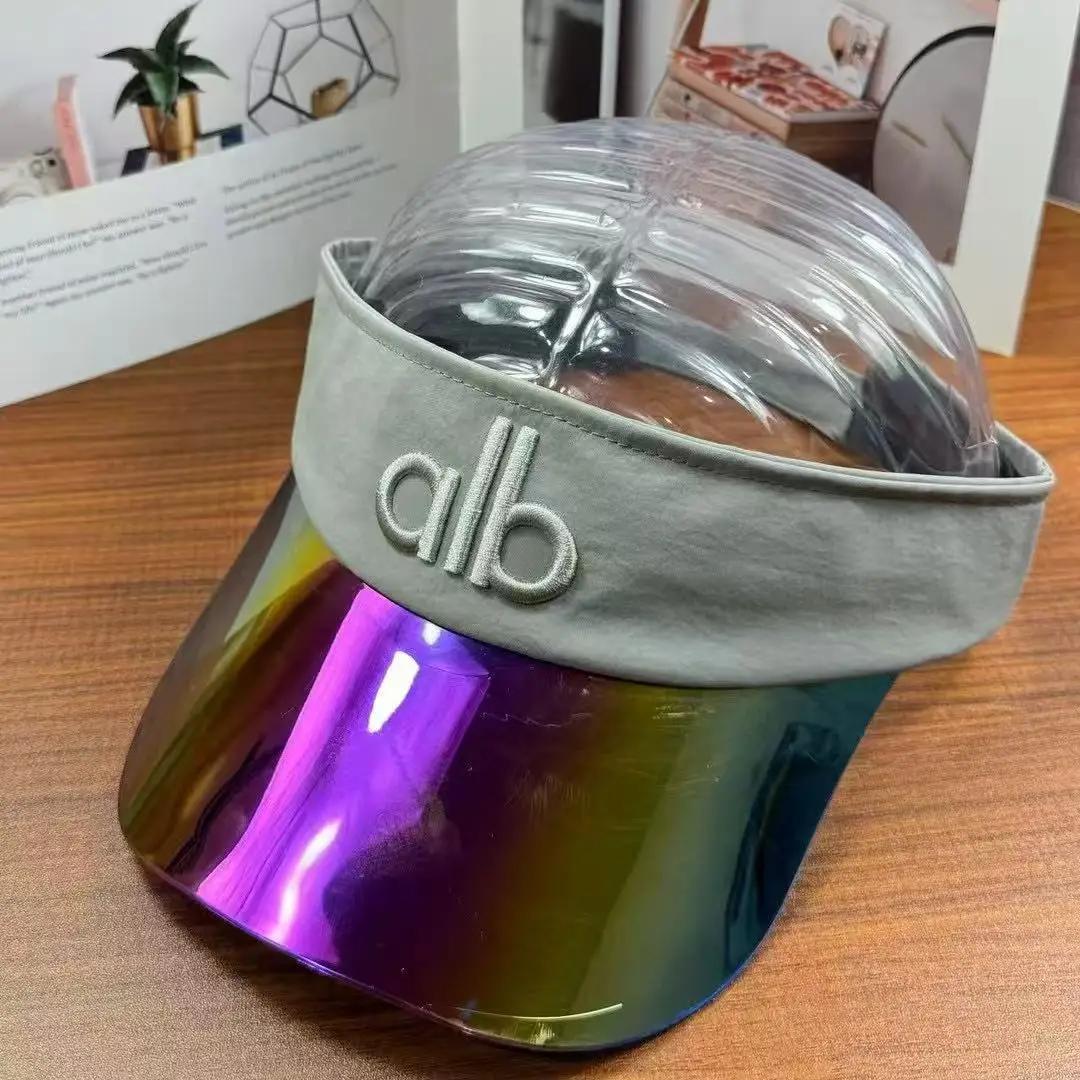 Moda albmbeoidery vazio chapéu superior verão ao ar livre golfe esportes boné de sol proteção uv feminino viagem viseira chapéus - Image 1