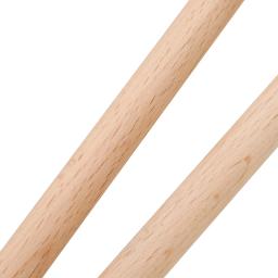 1 par de baquetas de feltro, cabeça de feltro, baquetas de tímpanos, cabo de madeira, baquetas de baixo antiderrapantes, acessórios de instrumentos de percussão - Image 4