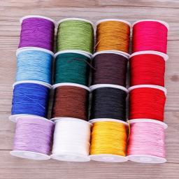 Fio de nylon trançado para macrame, nó chinês com 45m por rolo, 0.8mm, #255733 - Image 4