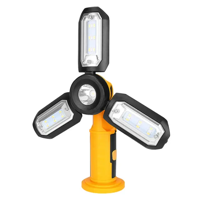 Lanterna Dobrável SMD LED Recarregável: Iluminação Multifuncional para Acampamento, Caminhadas e Emergências