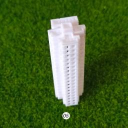 Modelo De Construção Em Miniatura De Plástico ABS, Casa De Arquitetura, Layout De Cena De Mesa De Areia, Materiais De Diorama, 3 Unidades por Lote - Image 5