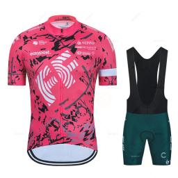 Verão Ciclismo Vestuário 2023 Nova Equipe Ropa Ciclismo Hombre Manga Curta Ciclismo Jersey Set Mtb Bicicleta Homem Uniforme Maillot Bicicleta - Image 1