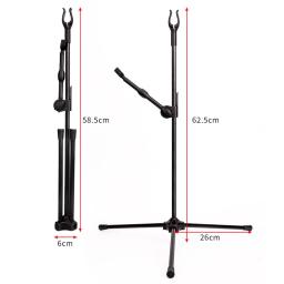 Arco e flecha Bow Stand com design destacável, composto Bow Frame, cabeça, leve, impermeável, acessórios, Split, 1pc - Image 3