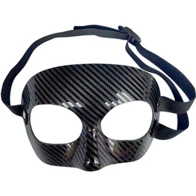Máscara Facial Ajustável para Esportes - Protetor de Nariz e Rosto para Futebol e Ciclismo, 1 Unidade