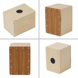 Tambor de caixa de cajon de madeira feito à mão tamanho compacto fácil de transportar melhorar sua música com experiência de tom exclusivo - Image 1
