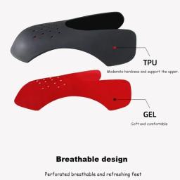 Lavável Anti-Crease Silicone Toe Protector, Bending Crack, Toe Cap Suporte, Maca Sapato, Calçados Esportivos Escudo, Novo, 2 cores - Image 5
