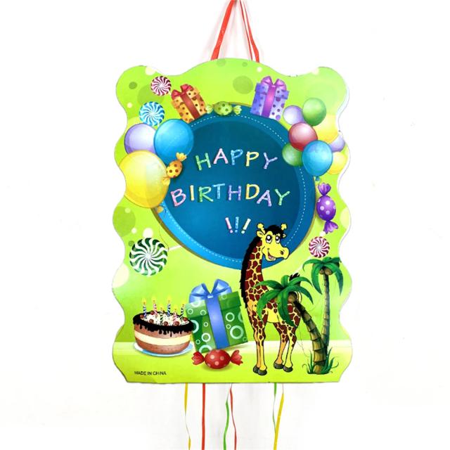 Decoração de Aniversário com Piñata para Meninos e Meninas - DIY Prático para Festas Incríveis com 1 Peça por Lote