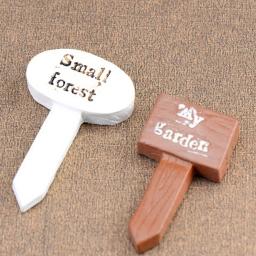 Estatuetas de Bonsai Placa De Resina, Micro Artesanato De Paisagem, Miniaturas De Tabuleta, Jardim De Fadas, Decoração De Terrário De Musgo, 3Pcs - Image 5