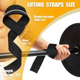 Fitness Wrist Strap Brace para Halterofilismo, Crossfit, Suporte Musculação, Kettlebell, Pesos Força, Treino - Image 2