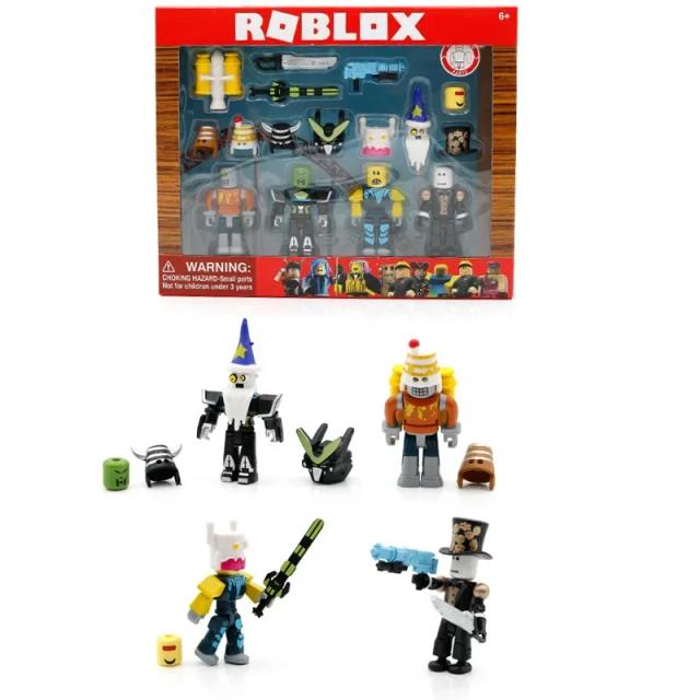 Roblox Jogo Robô Campeão do Mundo Brinquedo com Acessórios Plástico 7-8cm