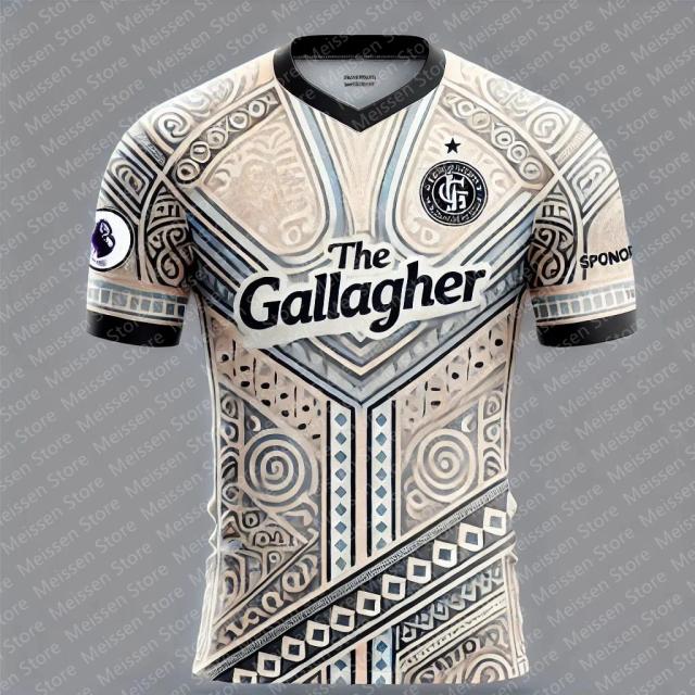 Uniforme Masculino Casual de Treinamento Super Rugby Youth 2024 para Verão e Atividades ao Ar Livre