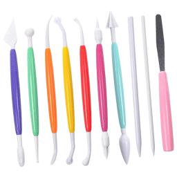 Cerâmica Escultura Ferramentas, Argila DIY, Criar Projetos Artísticos, Artesanato, Cerâmica, 10Pcs - Image 4