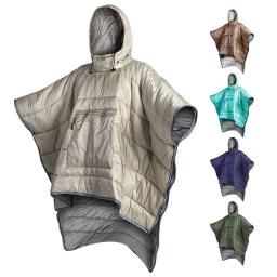 Outdoor Camping saco de dormir quente, Poncho estilo manto, Inverno - Image 1