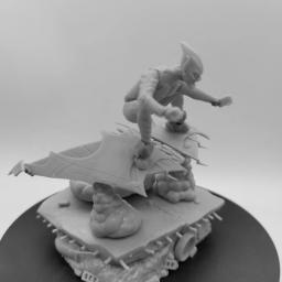 1/24 escala de construção modelo kit grande vilão tecnologia maníaco diy resina figura dioramas desmontado sem pintura estatuetas brinquedo - Image 3