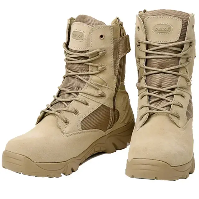 Botas Táticas de Caminhada para Homens - Ideais para Escalada e Camping, Conforto e Estilo em Cada Passo