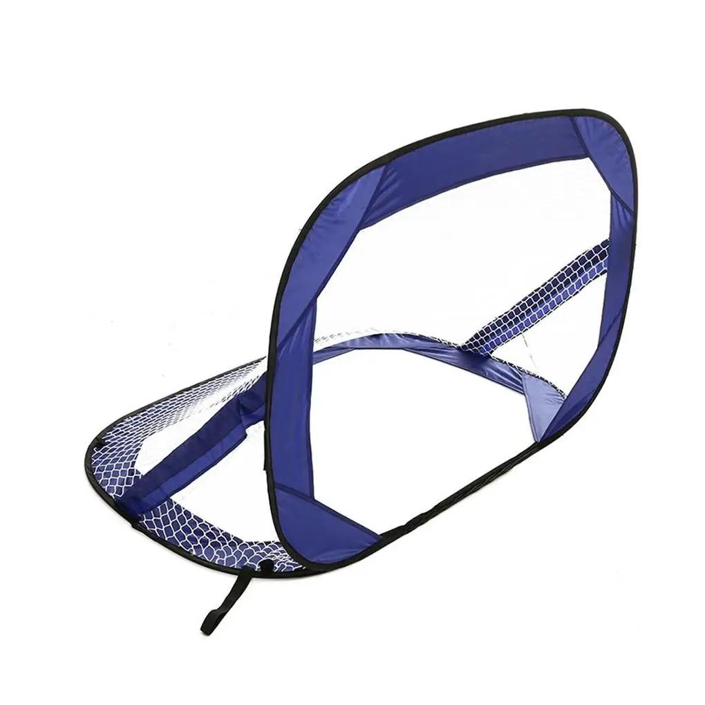 Objetivo pop-up dobrável do futebol para crianças, rede do futebol, uso interno ou exterior, porta portátil do futebol com Hangbag - Image 1
