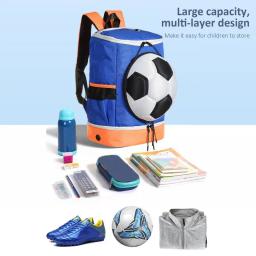 Mochila De Futebol Com Compartimento De Bola, Mochila De Voleibol, Saco De Armazenamento De Esportes - Image 3