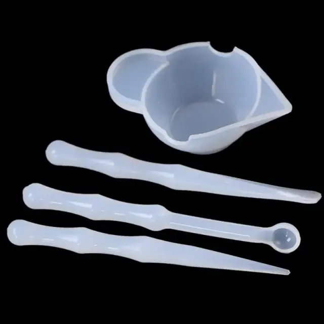Conjunto Completo de Ferramentas para Fazer Jóias em Resina Epóxi com Molde de Silicone e Acessórios DIY