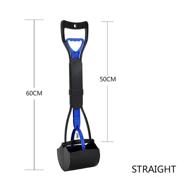 Pooper Scooper de 60cm para Cães e Gatos, Ferramenta Prática de Limpeza para Pet Shop