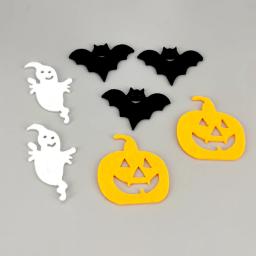 Patches de Tecido para DIY, Handmade Sacos De Dia Das Bruxas, Morcegos Fantasma De Abóbora, Guirlandas Artesanato, Favor De Festa, Decoração De Casa, 20Pcs - Image 2