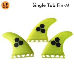 Honeycomb Surfboard Fins, abas simples, M Fin, Amarelo, Fibra de vidro Fins, Surf Quilhas Paddle Board - Image 5
