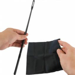 Kit De Limpeza De Flauta De Microfibra, Haste De Limpeza De Flauta, Pano De Limpeza Colorido, Saxofone Swab, Pano De Polimento, 5Pcs - Image 4