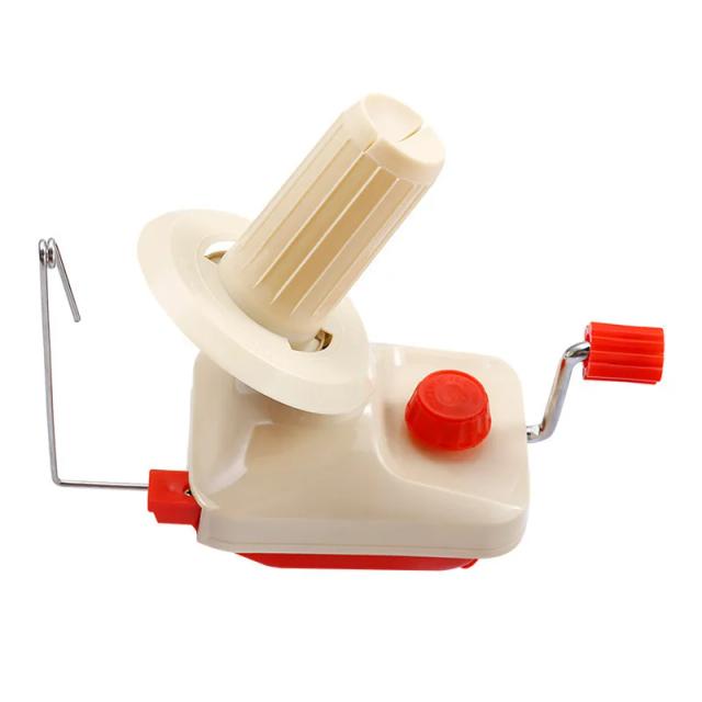 Enrolador Manual de Fio de Lã Compacto para Tricô com Quadro de Guarda-Chuva