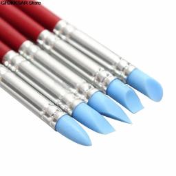 Ferramentas de argila para escultura 5 tamanhos, ferramentas para escultura em borracha para bolo, óleos para gravação e artesanato - Image 2