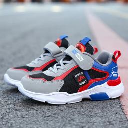 Baasplea Crianças Esporte Sapatos Malha Respirável Sapatilhas Casuais Para Meninos Menina Tênis De Corrida Leve - Image 3
