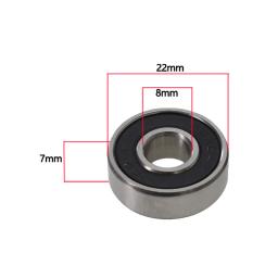 8 PCS ABEC-11 rolamento de alta velocidade 608RS é adequado para patins de rolo inline de prancha longa de skate, patins de gelo e baixo ruído - Image 4