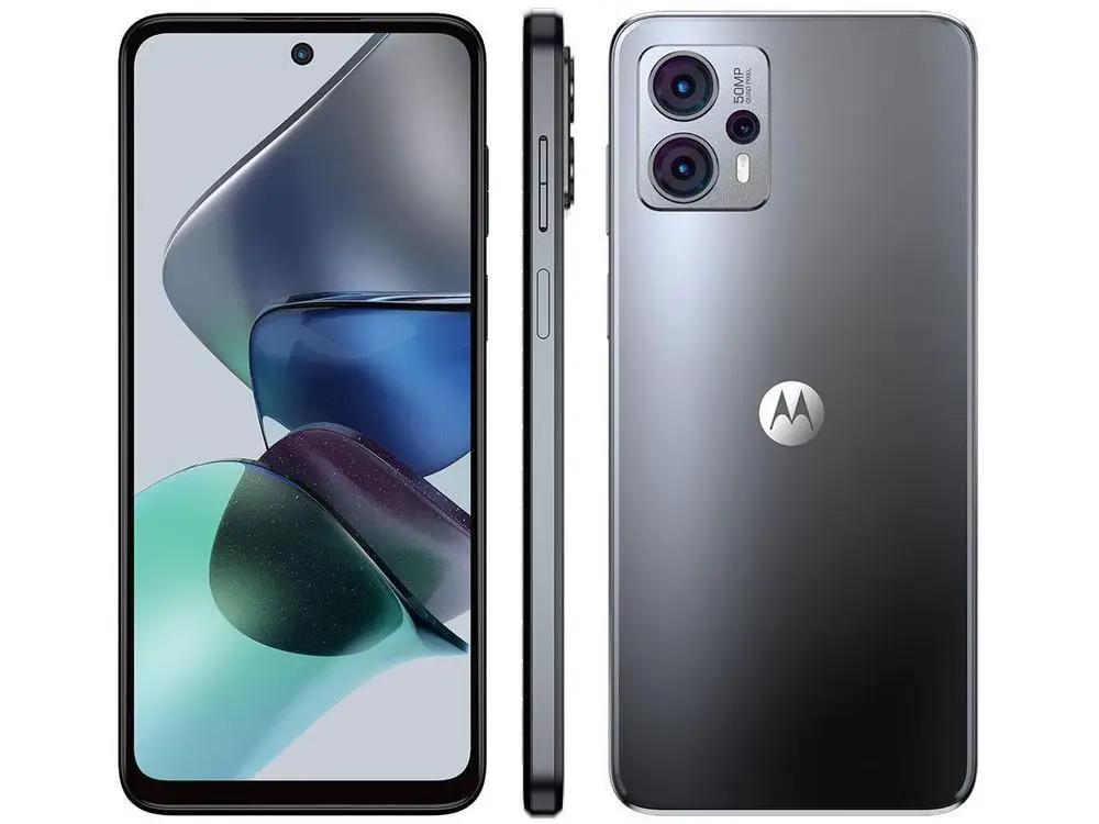 Smartphone Motorola Moto G23 128GB Grafite 4G Octa-Core 4GB RAM 6,5" Câm. Tripla + Selfie 16MP Dual Chip - Image 1