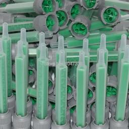 Epóxi cartucho de mistura bocal, duplo tubo AB, dispensador Gun Dispenser, Mangueira de resina, A, B Misturador estático, 1: 1,90mm de comprimento, 30pcs - Image 5