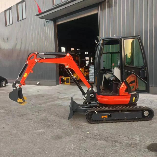HaiLian Mini Escavadeira 2.5 Toneladas Motor Yanmar Esteira Rolante