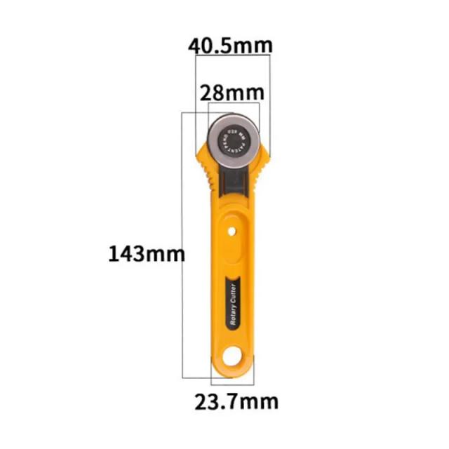 Faca Rotativa de 28mm e 45mm para Patchwork e Artesanato em Couro Ferramentas de Costura DIY